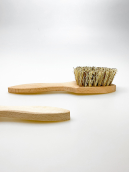 Preview: Hufbürste / Union geschwungen, Holz geölt